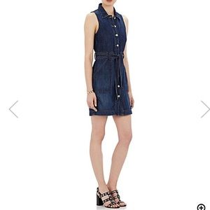J Brand Denim Button Up Dress